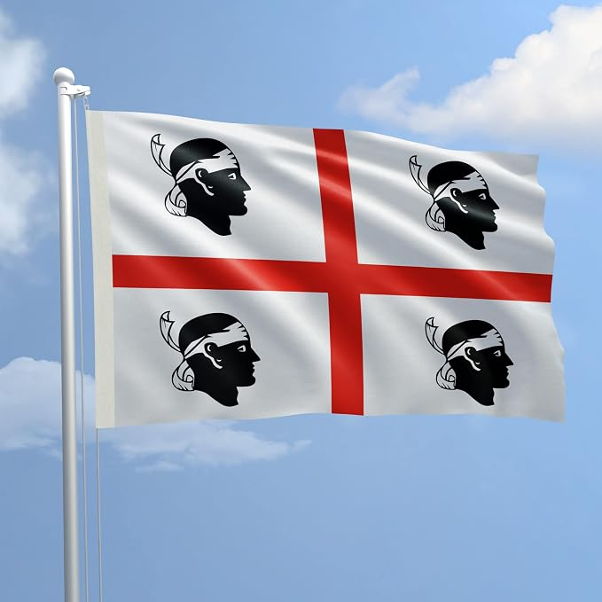 Flagge Sardinien